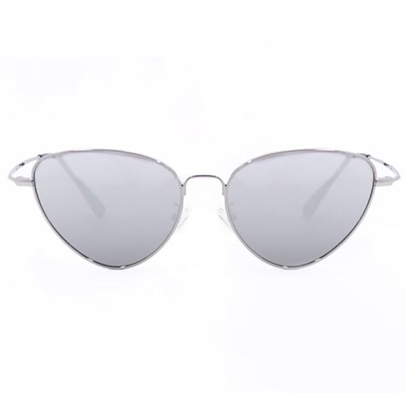 TOPFOXX Women\'s Silver Felina Transition Cat Eye Aviator Sunglasses main image 8